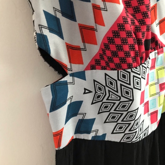 Like Mynded | Emmett Maxi Dress in Cosmic Plunging | Medium - Picture 8 of 11